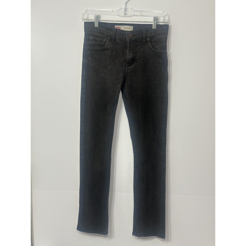 Levi’s 511 Slim Black Jeans Women’s Size 14 Regular (27x27) Stretch Denim